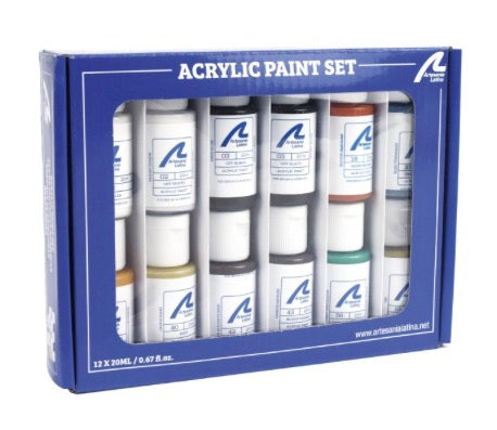 Artesania Latina 277PACK34 HMS SURPRISE PAINT SET (12 BTLS) MODEL 22906