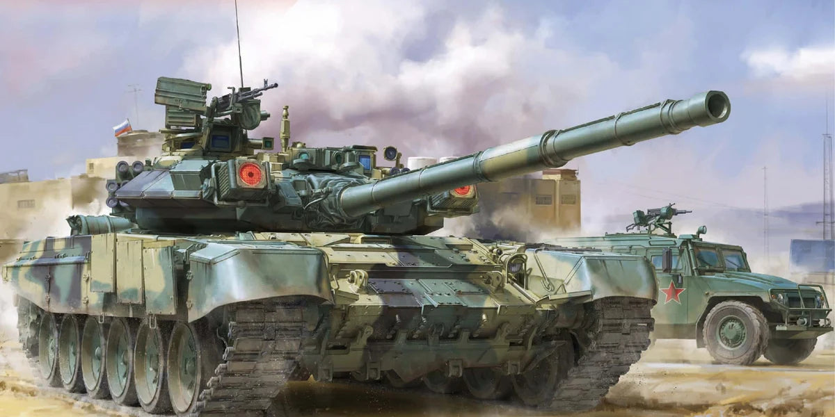 T-904 & Tiger GAZ-233014 1/48 SUYATA 002 (VENTE FINALE)