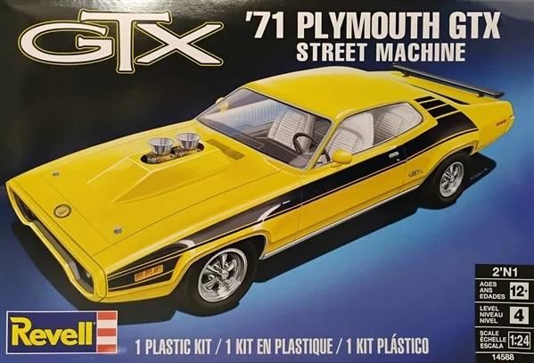 1/24 1971 Plymouth Gtx Street Machine