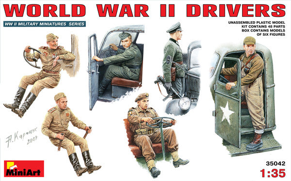 World War II Drivers 1/35 MiniArt 35042 (FINAL SALE)