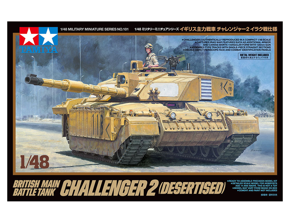 Challenger 2 (version désertique) au 1/48