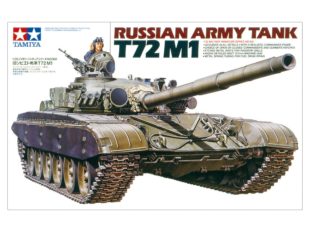 CHAR D'ASSAUT T72M1 DE L'ARMÉE RUSSE AU 1/35