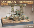 Panthera + Strabokran 16t avec diorama de maintenance + socle de présentation 1/48 SUYATA 001 (VENTE FINALE)