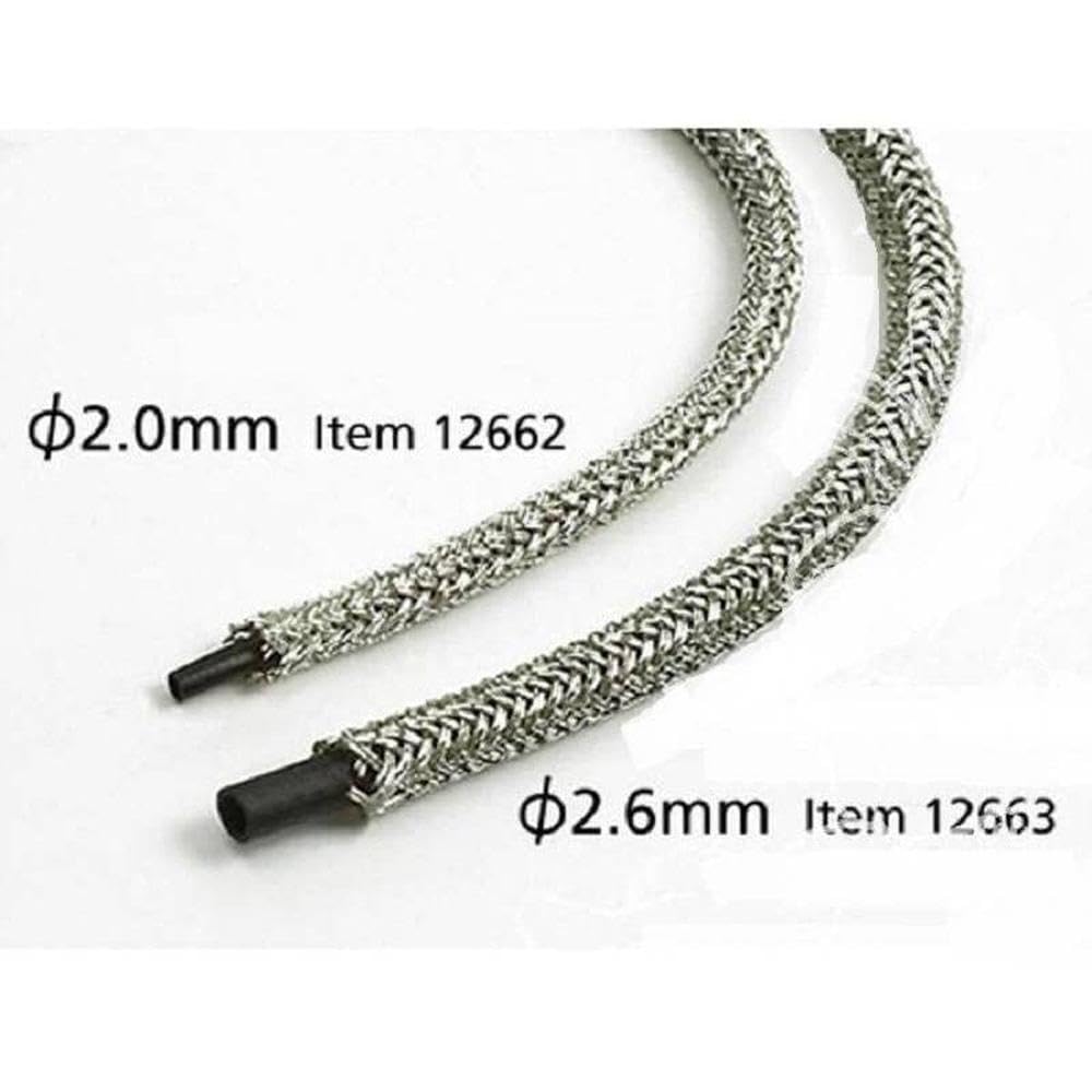 BRAIDED HOSE 2.6 MM OUTER DIA.