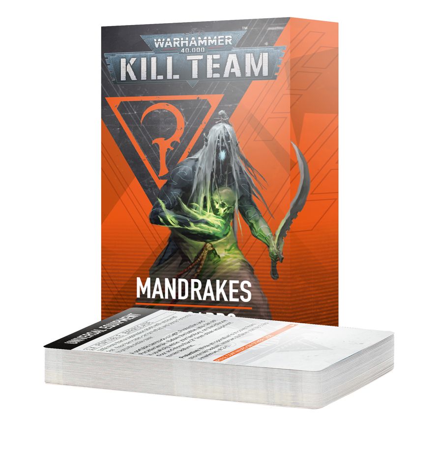 CARTES TECHNIQUE KILL TEAM : MANDRAKES (ANG)