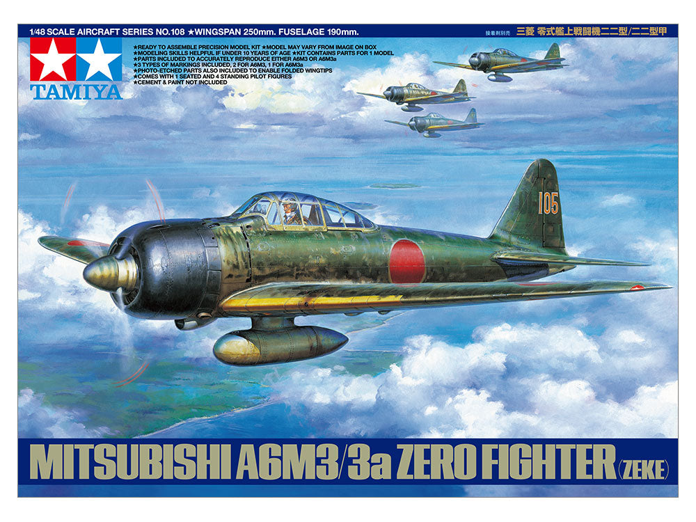 1/48 A6M3/3A ZERO (ZEKE)