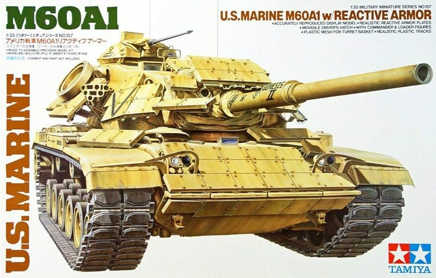 1/35 US MARINE M60A1 W/REACTIVE ARMOUR