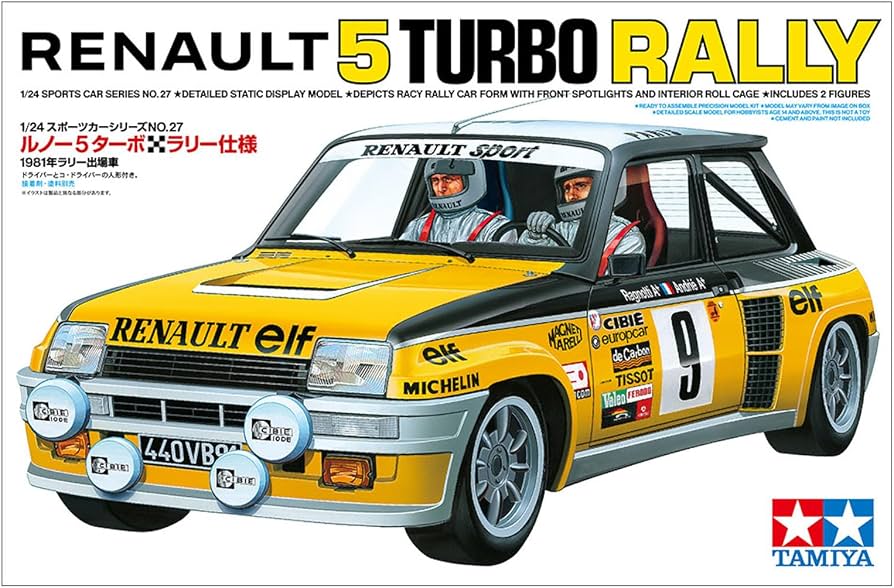 1/24 RENAULT 5 TURBO RALLY