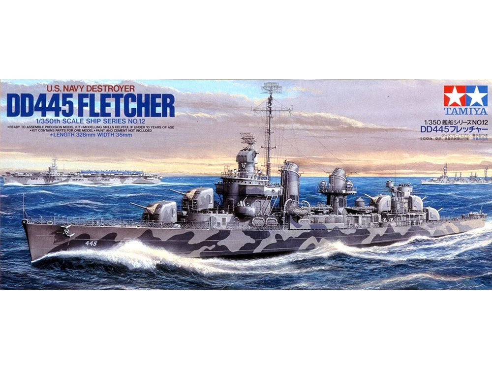 1/350 U.S. NAVY DD445 FLETCHER