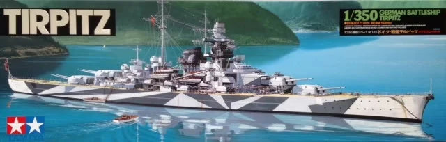 TAMIYA 1/350 CUIRASSÉ ALLEMAND TIRPITZ