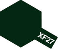 TAMIYA ÉMAIL XF-27 NOIR VERT MAT