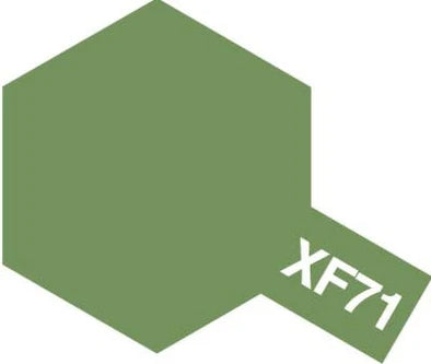 TAMIYA ENAMEL XF-71 FLAT COCKPIT GREEN IJN