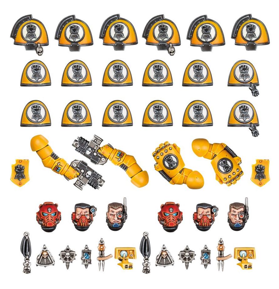 SPACE MARINES : AMÉLIORATIONS IMPERIAL FISTS