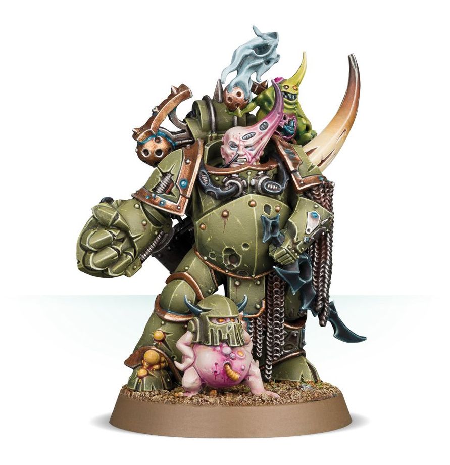 DEATH GUARD : CHAMPION PLAGUE MARINE