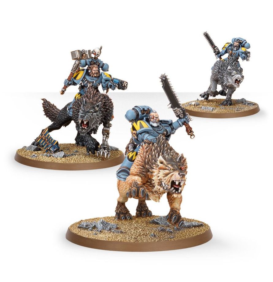 CAVALERIE SUR LOUPS TONNERRE SPACE WOLVES