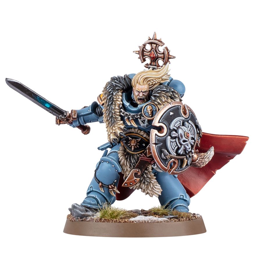 SPACE WOLVES : CHEF DE BATAILLE DE LA GARDE DU LOUP