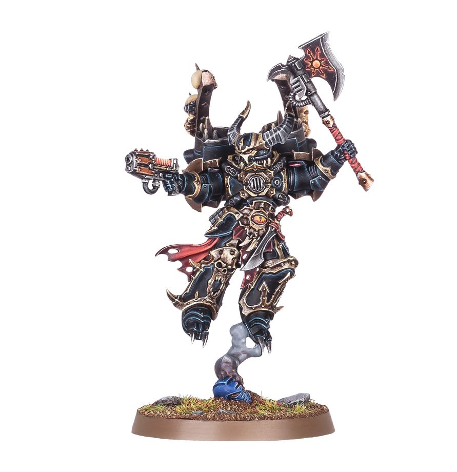 SPACE MARINES DU CHAOS : SEIGNEUR AVEC RÉACTEUR DORSAL