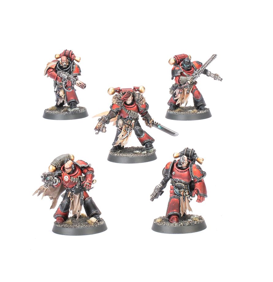 SPACE MARINES DU CHAOS : PILLARDS DES CORSAIRES ROUGES