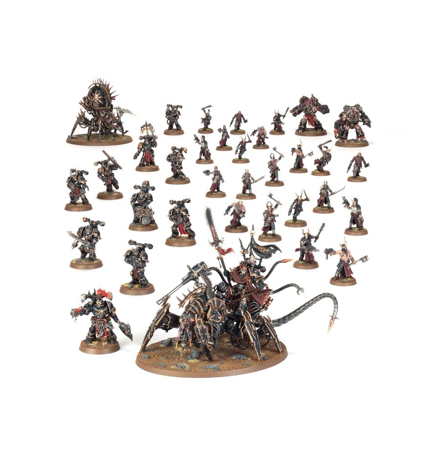 FORCE DE BATAILLE : BANDE DE GUERRE CHAOS SPACE MARINES