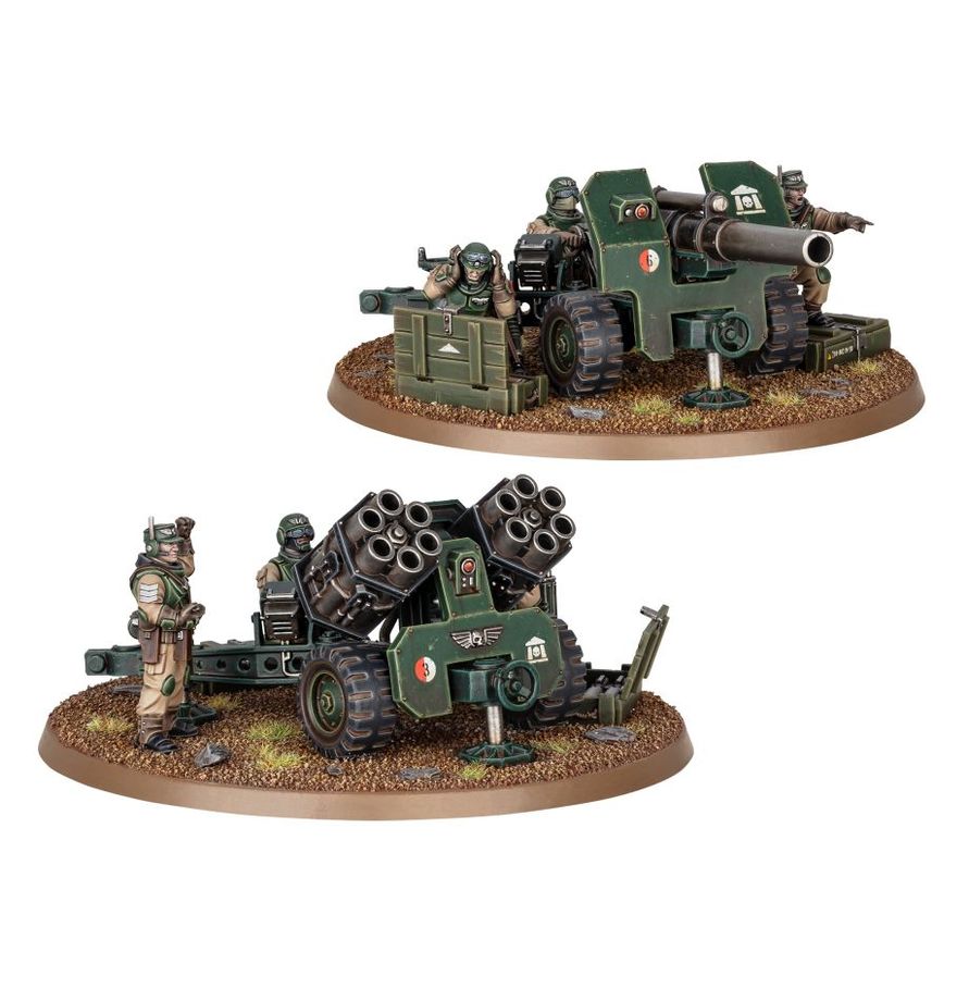 ASTRA MILITARUM : BATTERIE D'ARTILLERIE DE CAMPAGNE