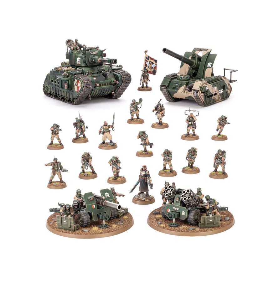 FORCE DE BATAILLE : PELOTON DE L'ASTRA MILITARUM
