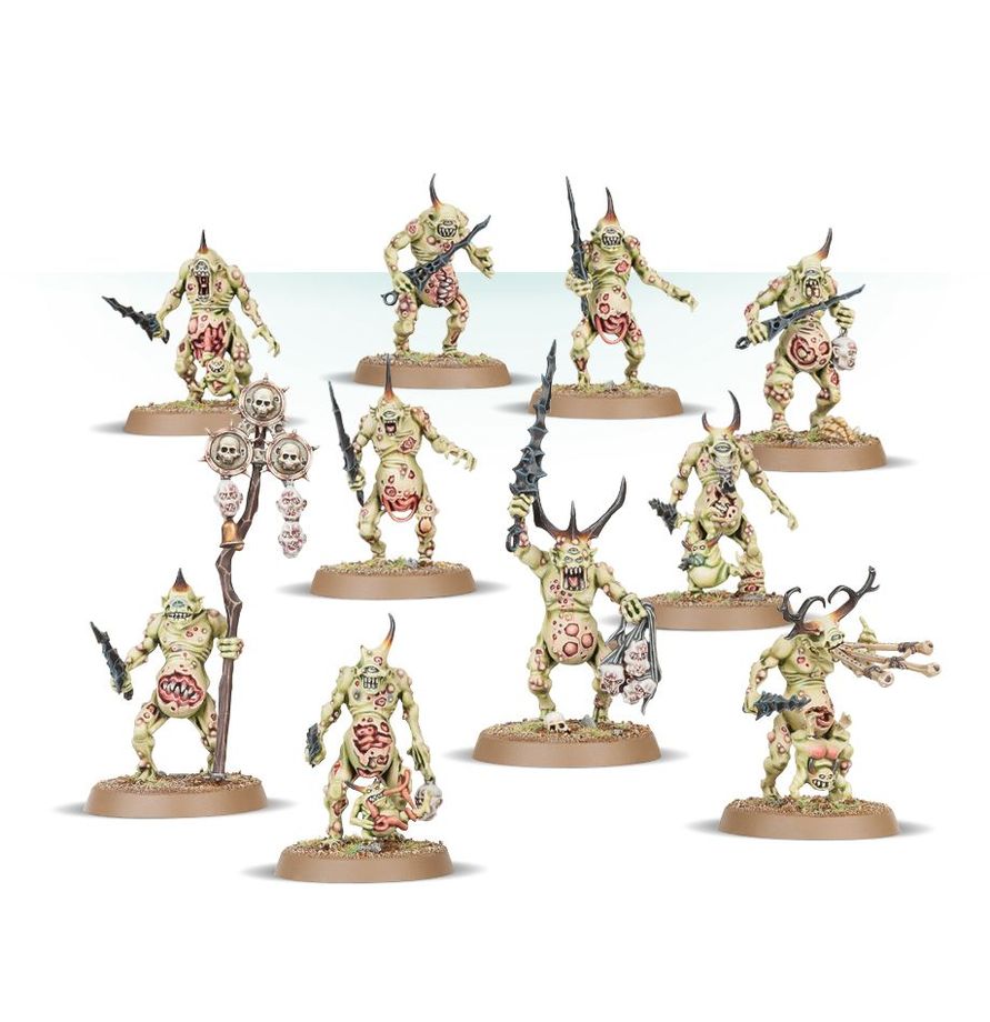 MAGGOTKIN OF NURGLE : PORTE-PESTE