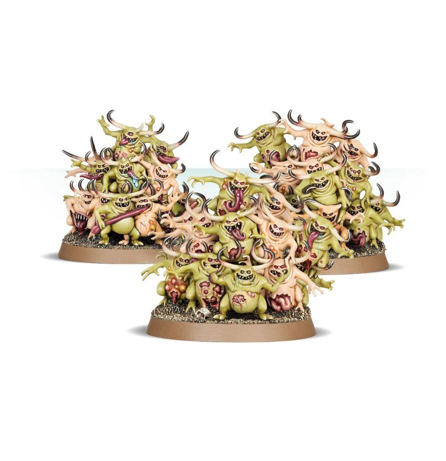 MAGGOTKIN DE NURGLE : NURGLINGS