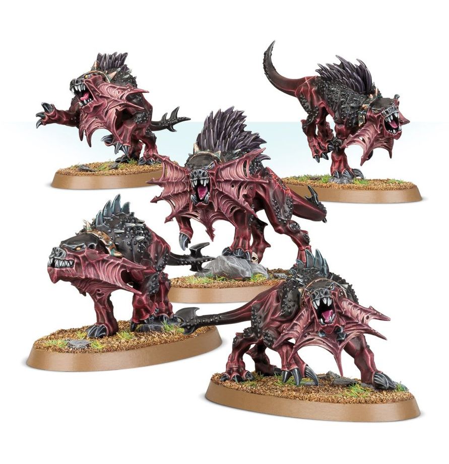 LAMES DE KHORNE : CHIENS DE CHASSE
