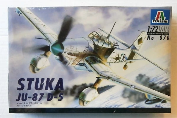 Stuka JU-87 D-5 1/72 Italeri 070 (VENTE FINALE)