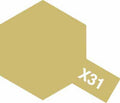 TAMIYA ENAMEL X-31 TITANIUM GOLD