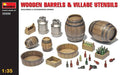 Wooden Barrels & Village Ustensils 1/35 MiniArt 35550 (FINAL SALE)