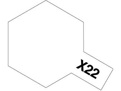 TAMIYA X-22 CLEAR ACRYLIC MINI