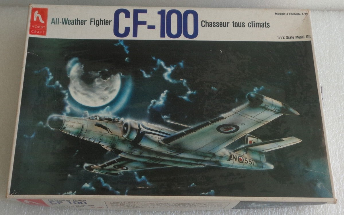 Chasseur tous temps CF-100 1/72 Hobby Craft HC1391 (VENTE FINALE)