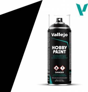 APPRÊT NOIR EN AÉROSOL VALLEJO 28012 400ML APPRÊT DE BASE
