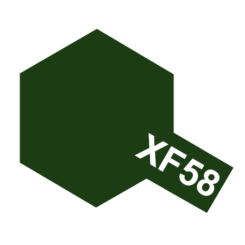 TAMIYA ENAMEL XF-58 FLAT OLIVE GREEN